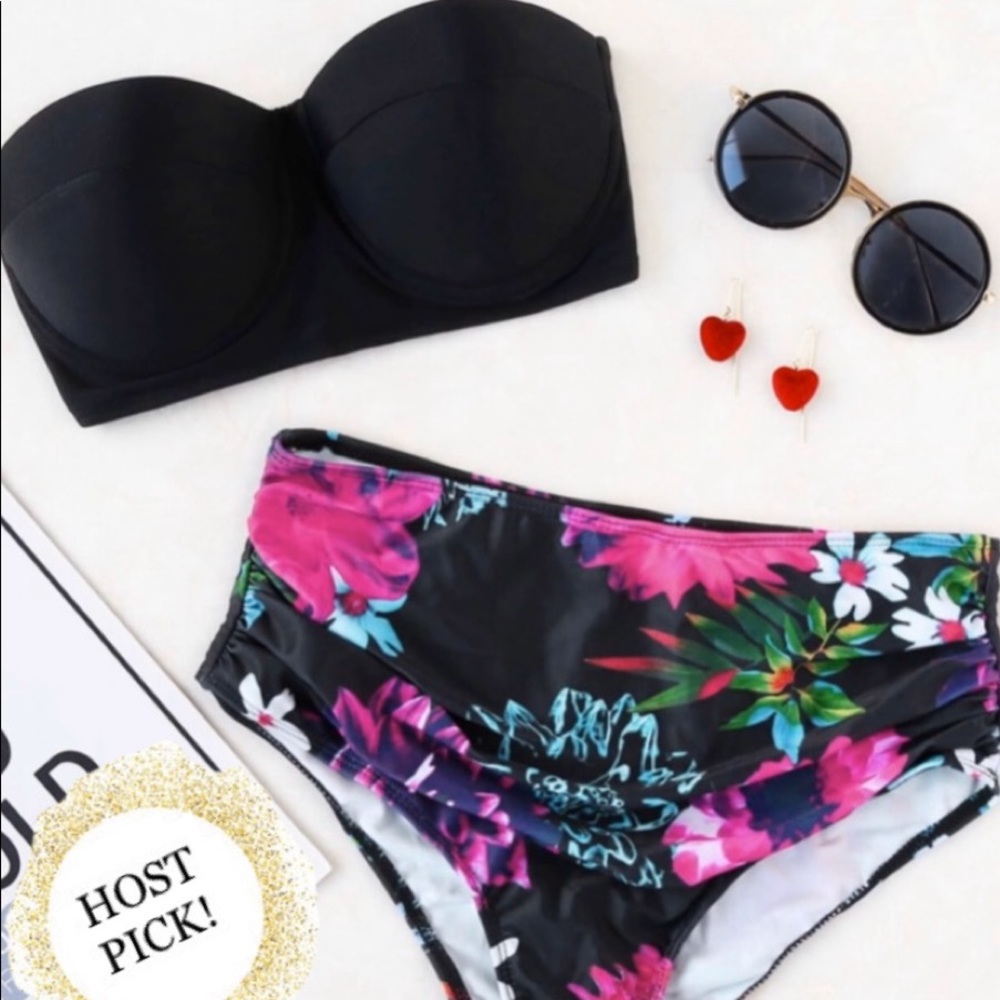 High waisted bikini